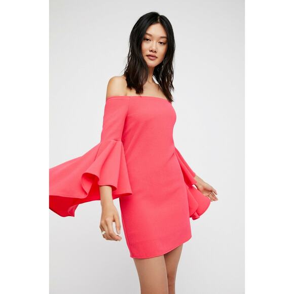 Free People Dresses & Skirts - NEW Free People Backstage $154 Women's Pink Let's Dance Mini Dress XS